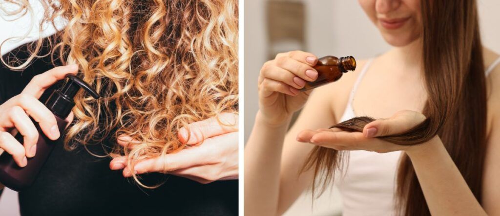 O uso de óleo no cabelo pode ajudar a nutrir, proteger e melhorar a aparência dos fios, especialmente em cabelos secos e ressecados.